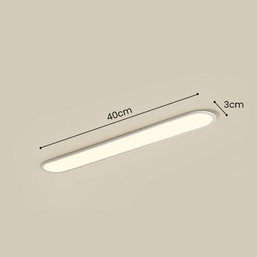 Extended Hallway Flush LED Ceiling Light