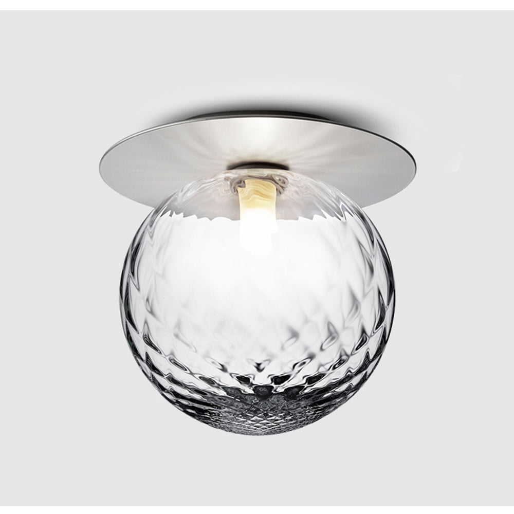Modern Hallway Glass Ceiling Lights (Set of 3)