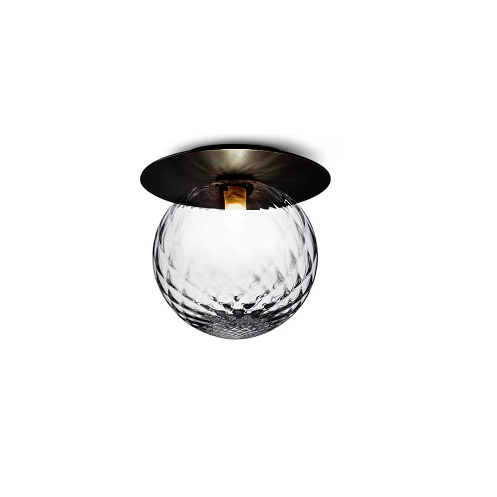 Modern Hallway Glass Ceiling Lights (Set of 3)
