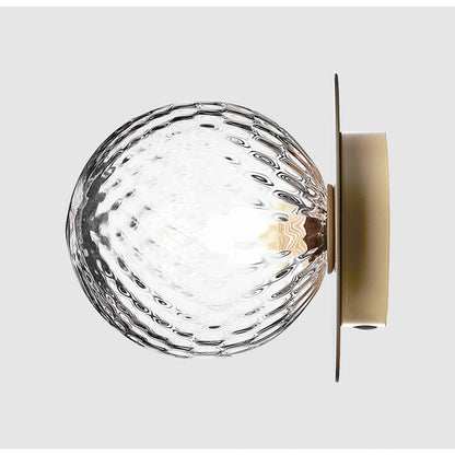 Modern Hallway Glass Ceiling Lights (Set of 3)