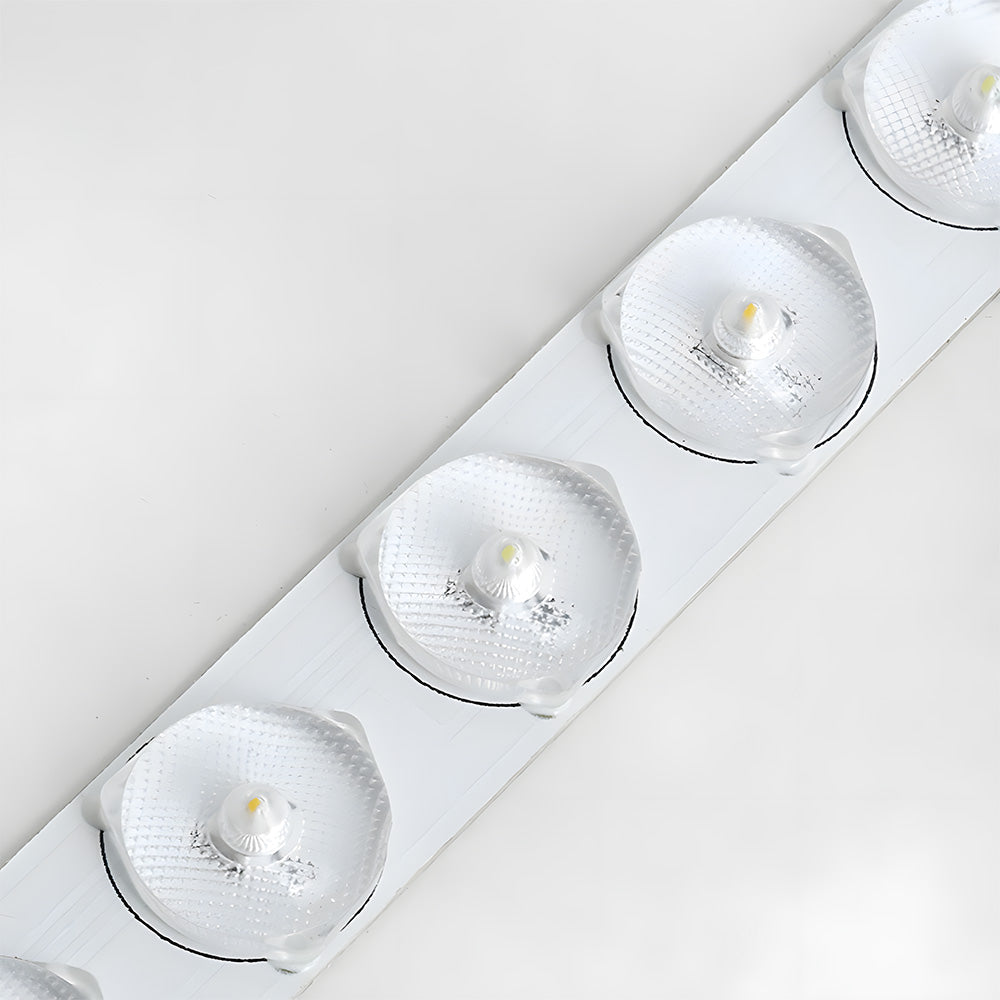 Japanese Ultra-Thin Wooden LED Flush Ceiling Light - Round Shape