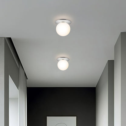 Modern Hallway Glass Ceiling Lights (Set of 3)