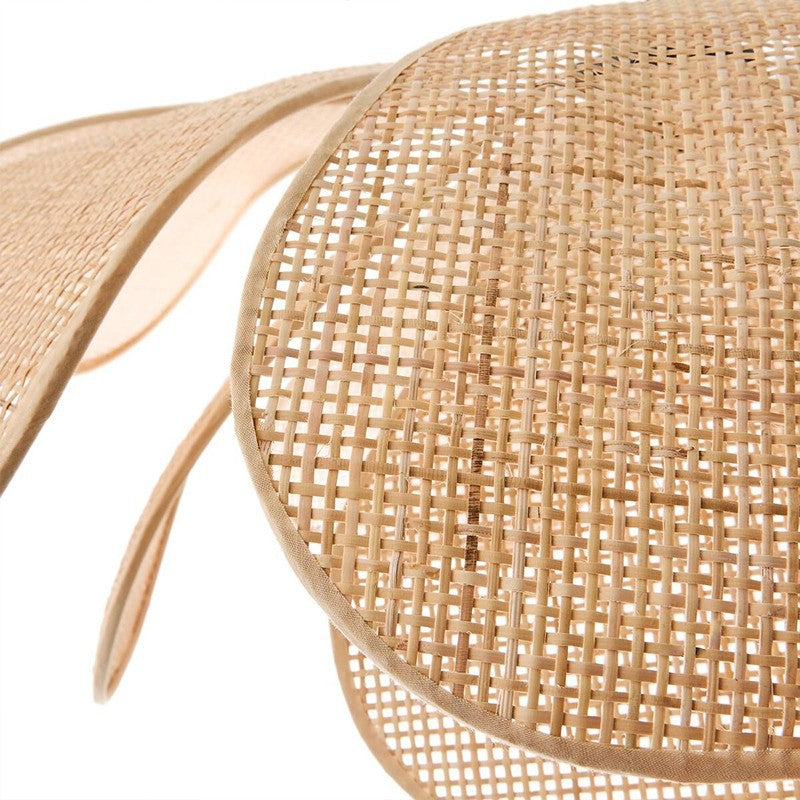 Rattan Petal Ceiling Light (Rustic Natural Lamp Shade)